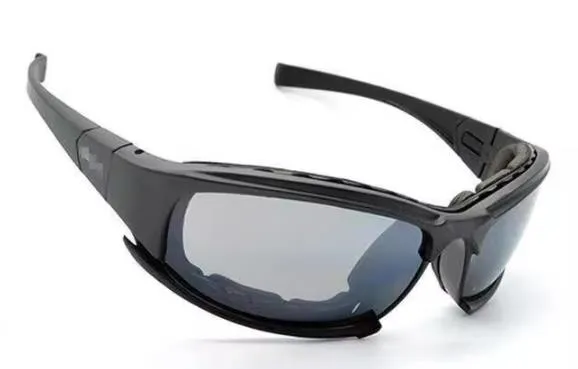 Airsoft Tactical Military Motorcycle Hunting Protection Glasses X7 4 Lenses Kit ATGM008