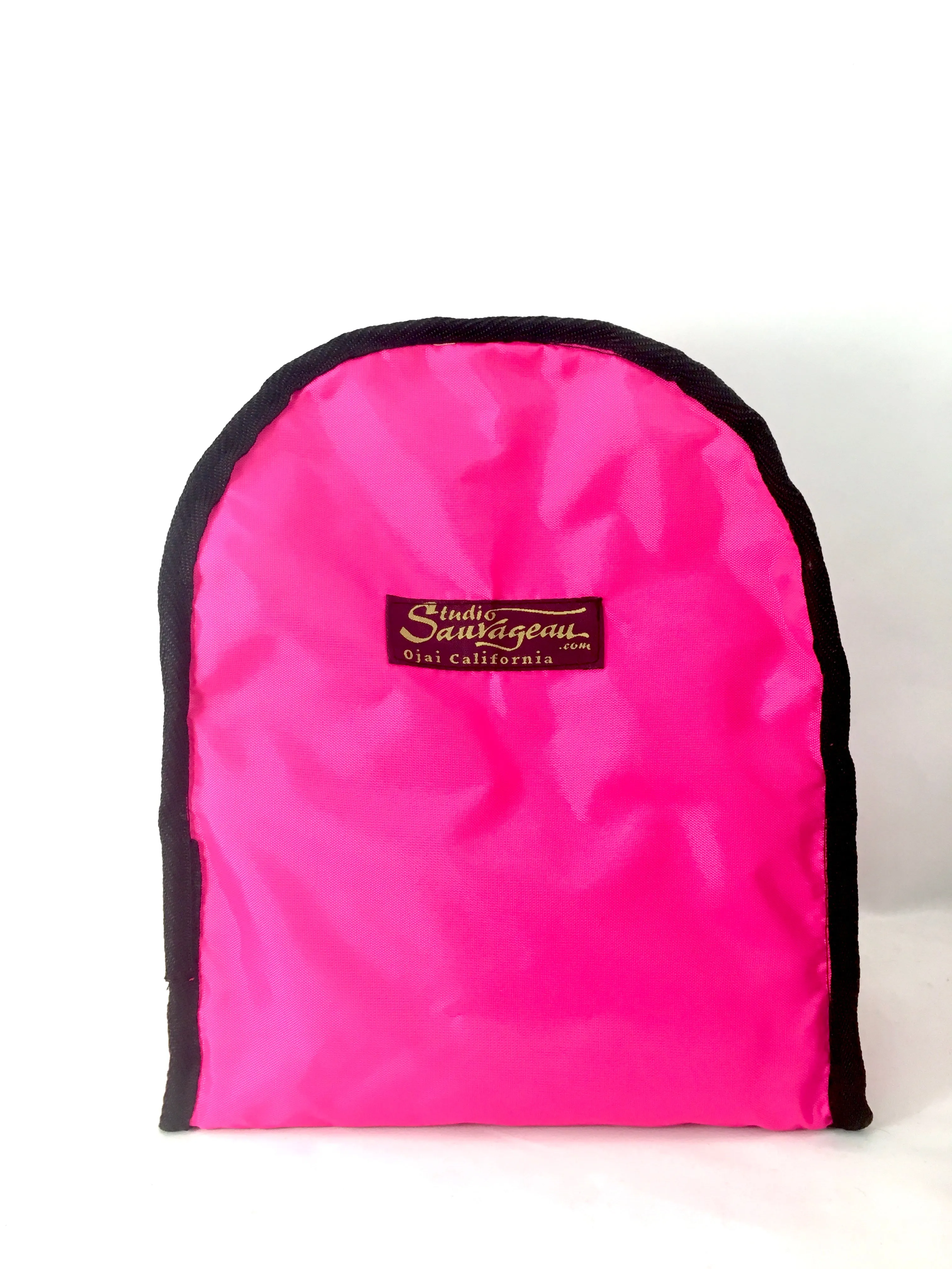 Backpack, Small, in Orange Sunshine Jacquard