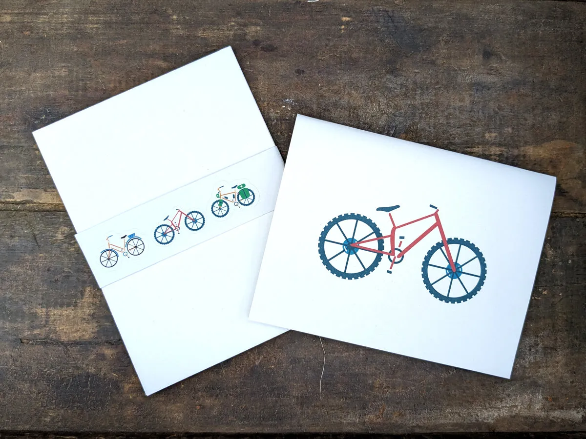 Bicicleta | Bike Adventure | Assorted Greeting Card Set