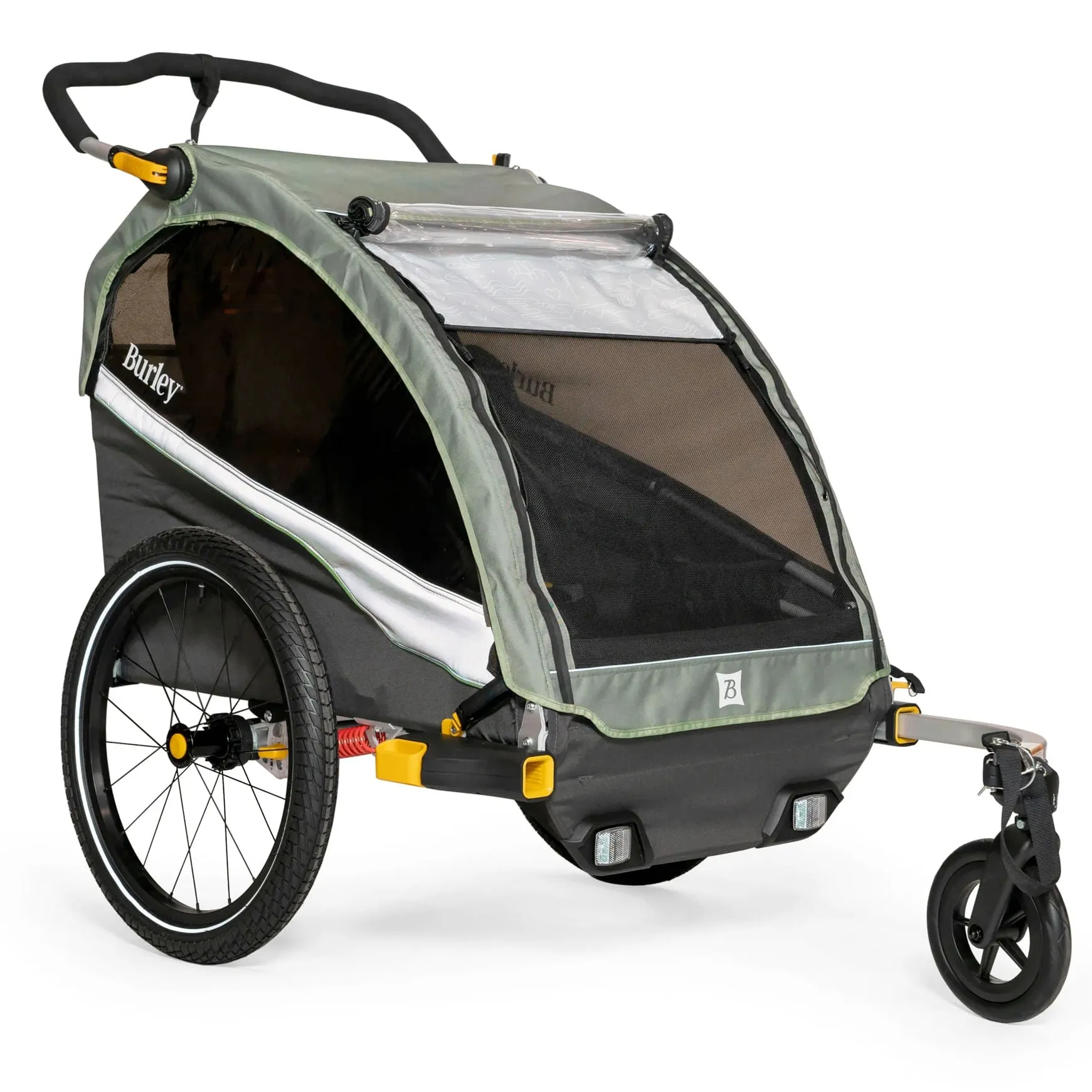 Burley DLite X Double Child Trailer