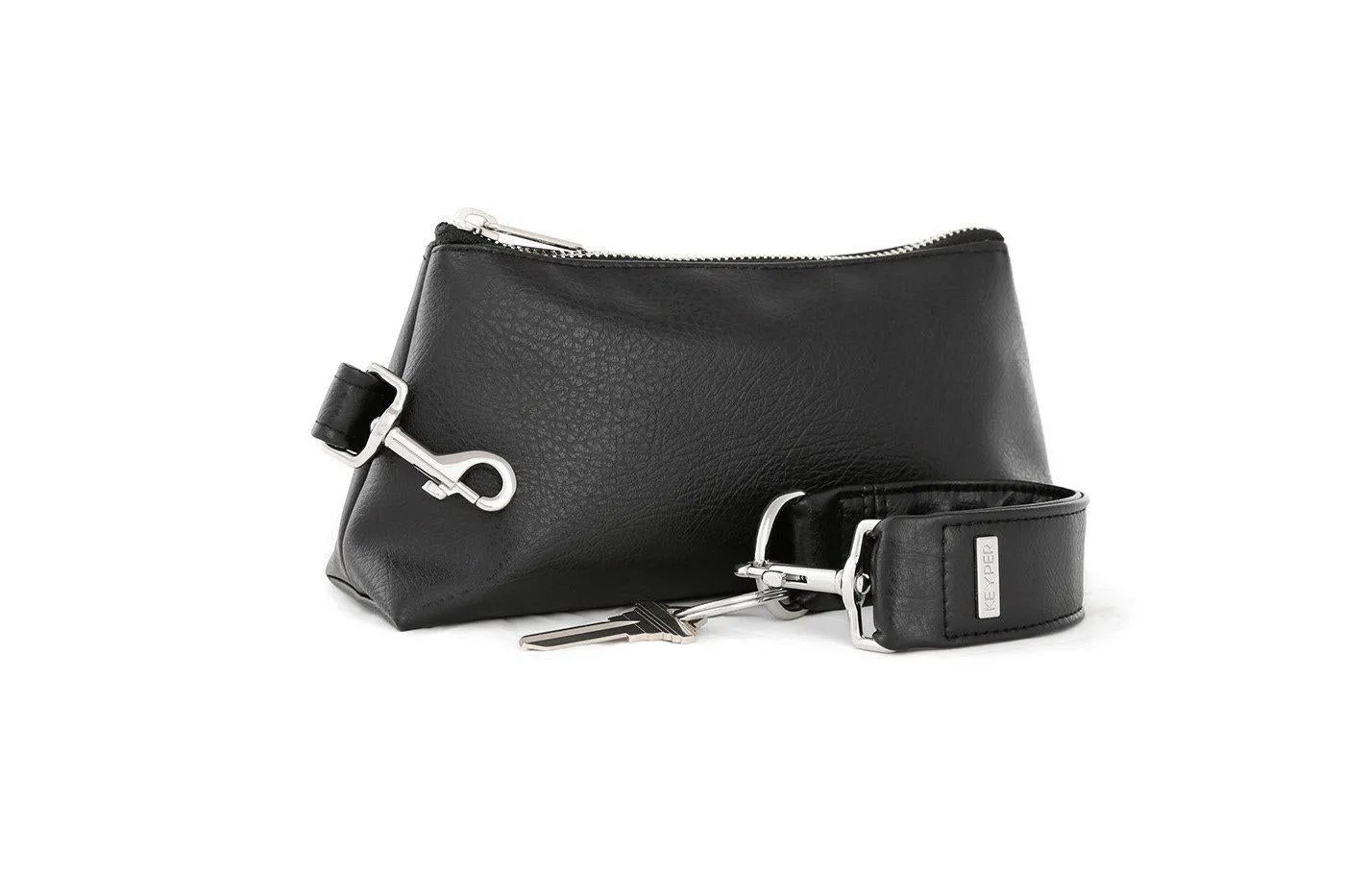 Classic Black SIGNATURE 2-Piece KEYPIT Set • Wristlet