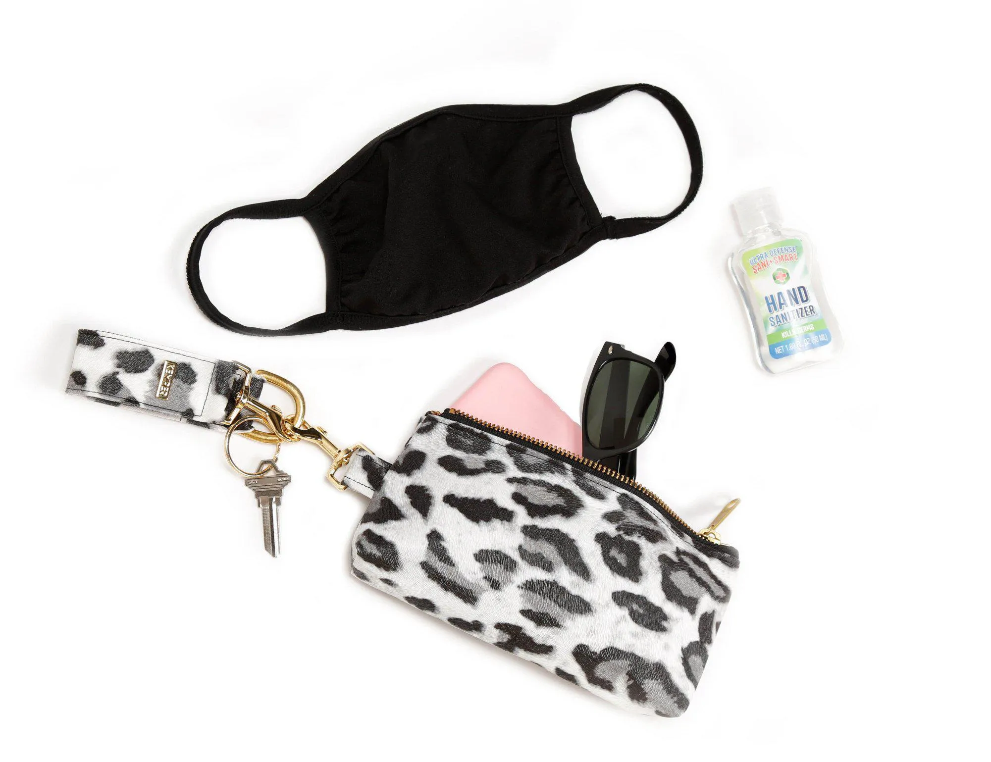 Classic Black SIGNATURE 2-Piece KEYPIT Set • Wristlet