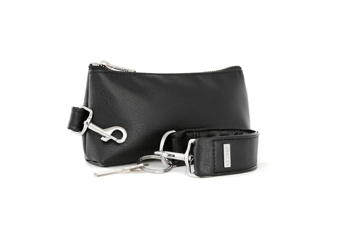 Classic Black SIGNATURE 2-Piece KEYPIT Set • Wristlet