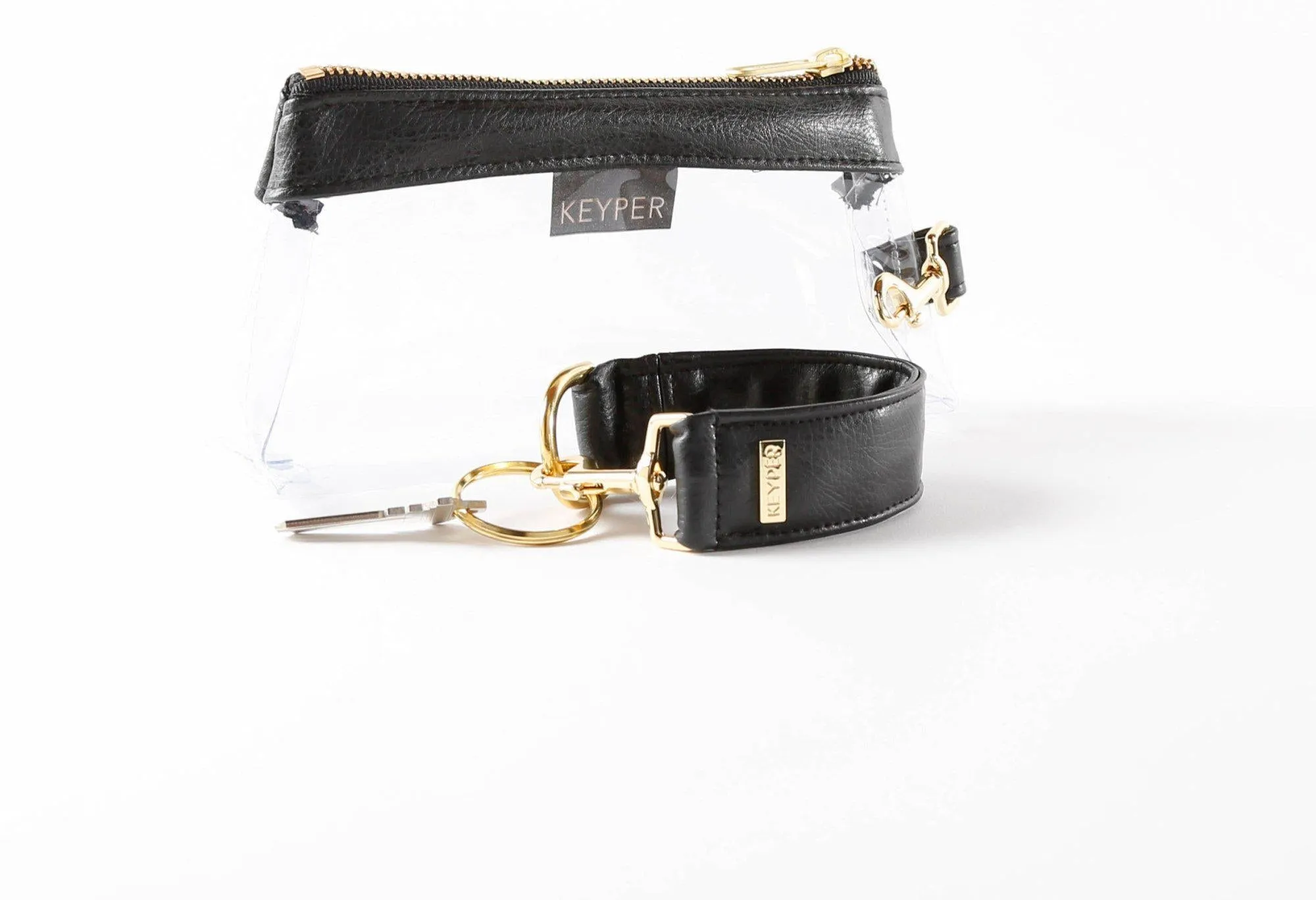 Classic Black SIGNATURE 2-Piece KEYPIT Set • Wristlet