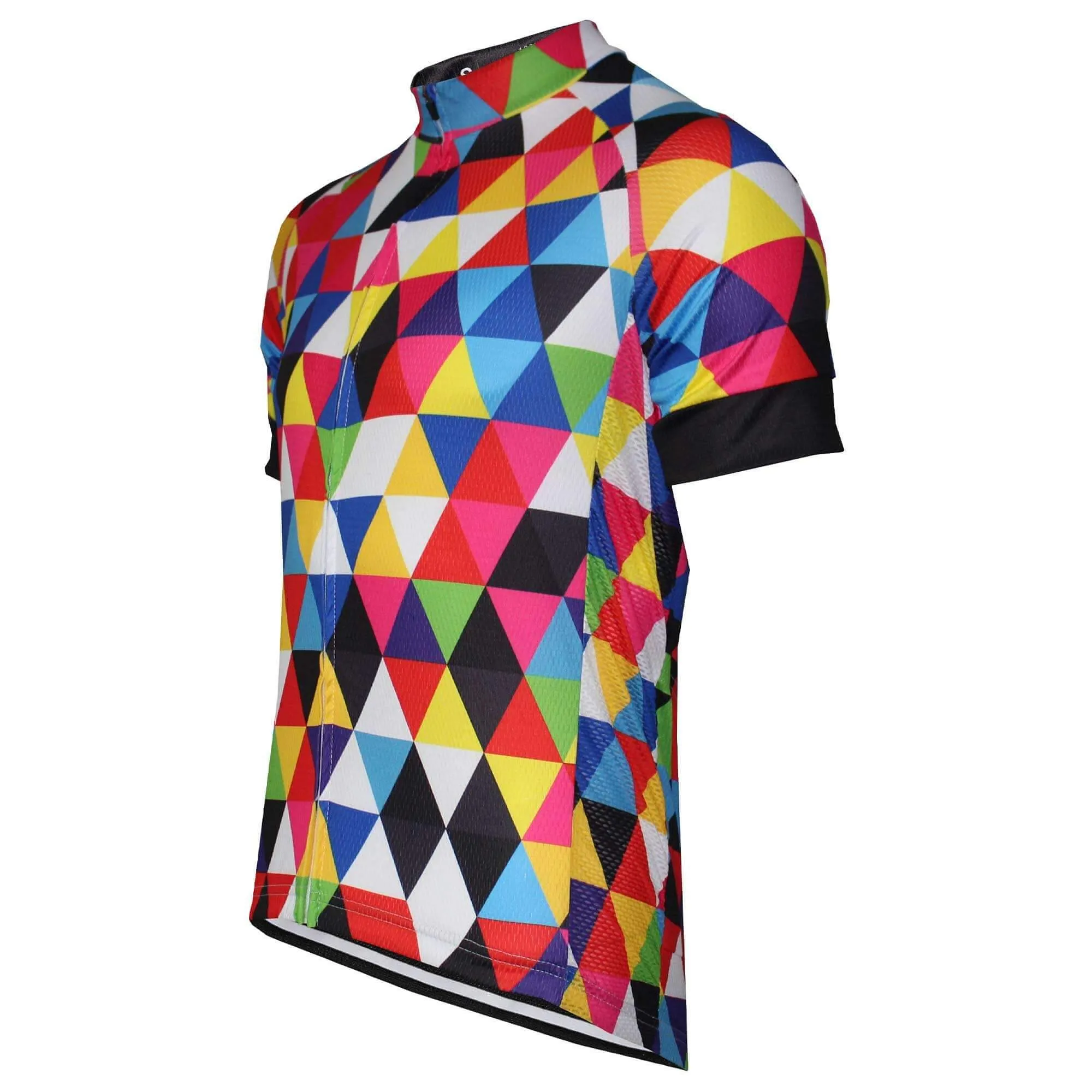 Colourful Triangles Cycling Jersey