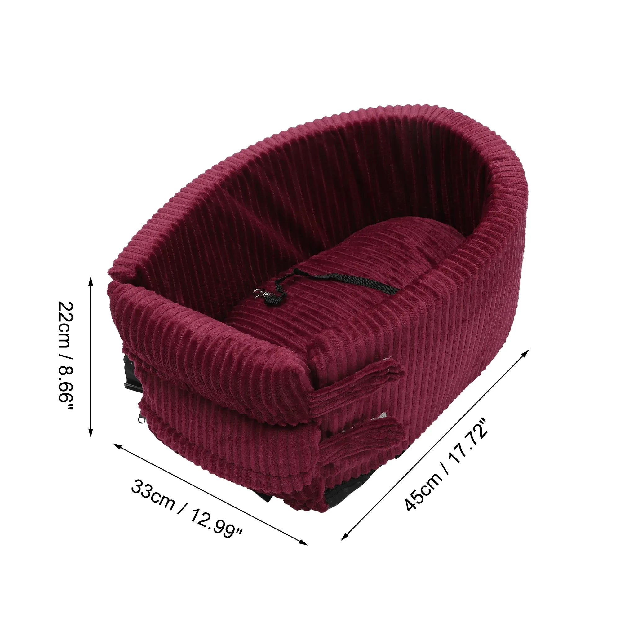 Dog Car Seat Bags Hammock - Pet Carriers Bed, Car Rear Back Seat Protector, Mat Carrier Bottom, Travel Safety Accessories