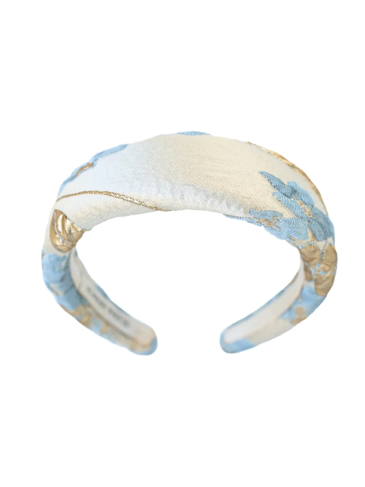 Elina Blue & Gold Headband