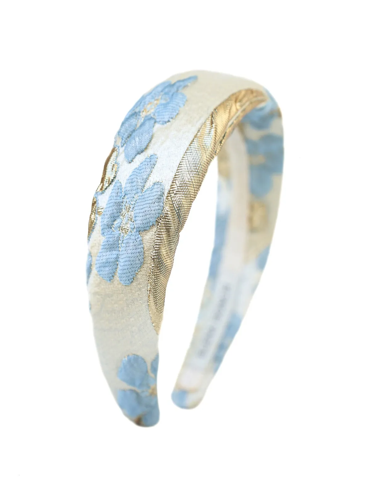 Elina Blue & Gold Headband