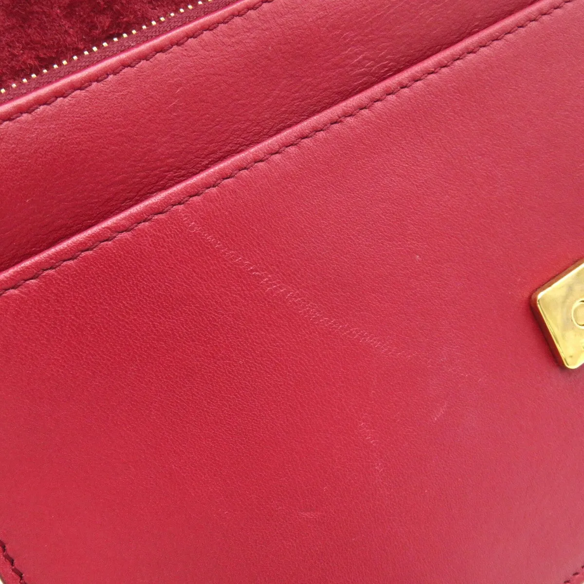 Fendi Leather Continental Flap Bag - '10s
