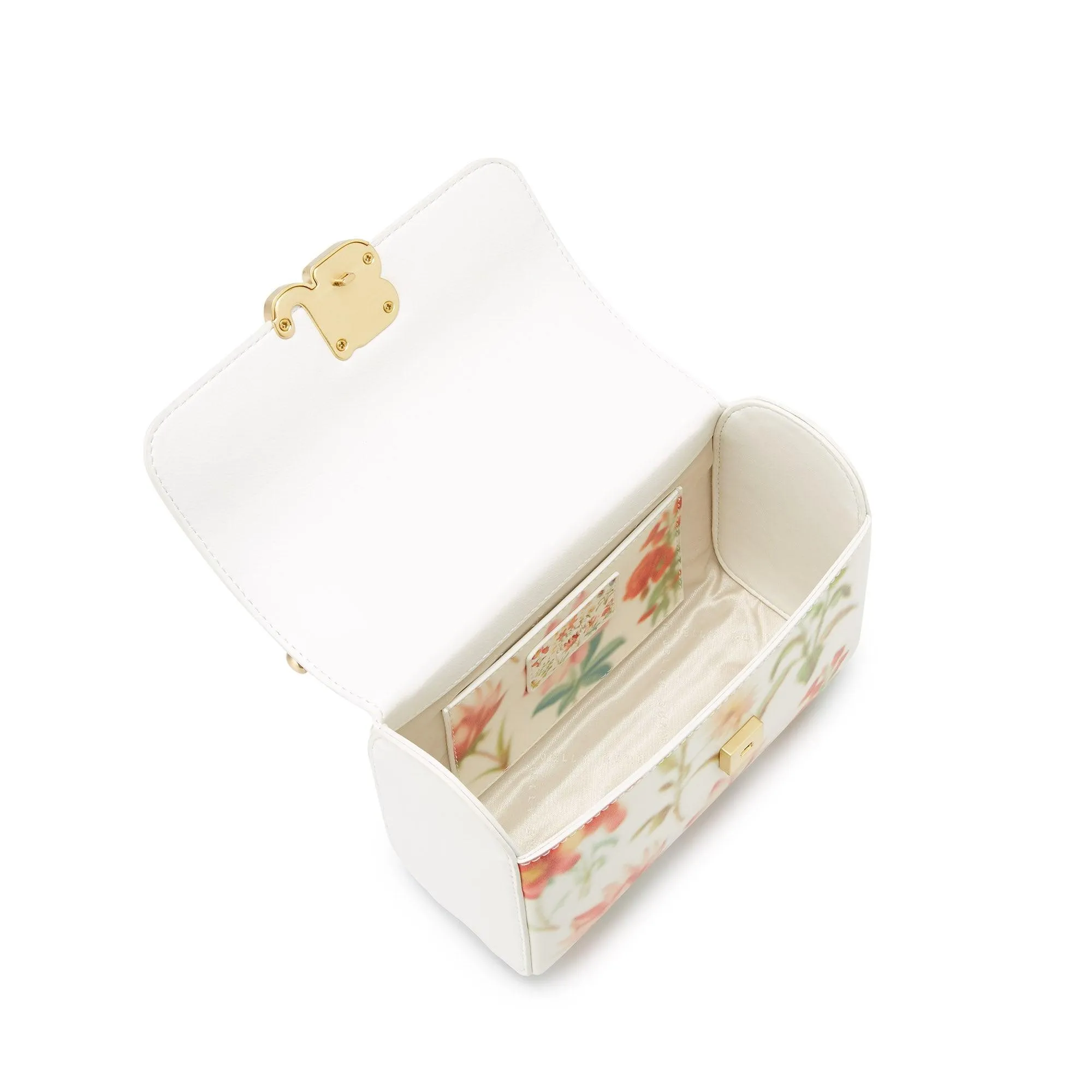 Floley Small Top Handle Bag White