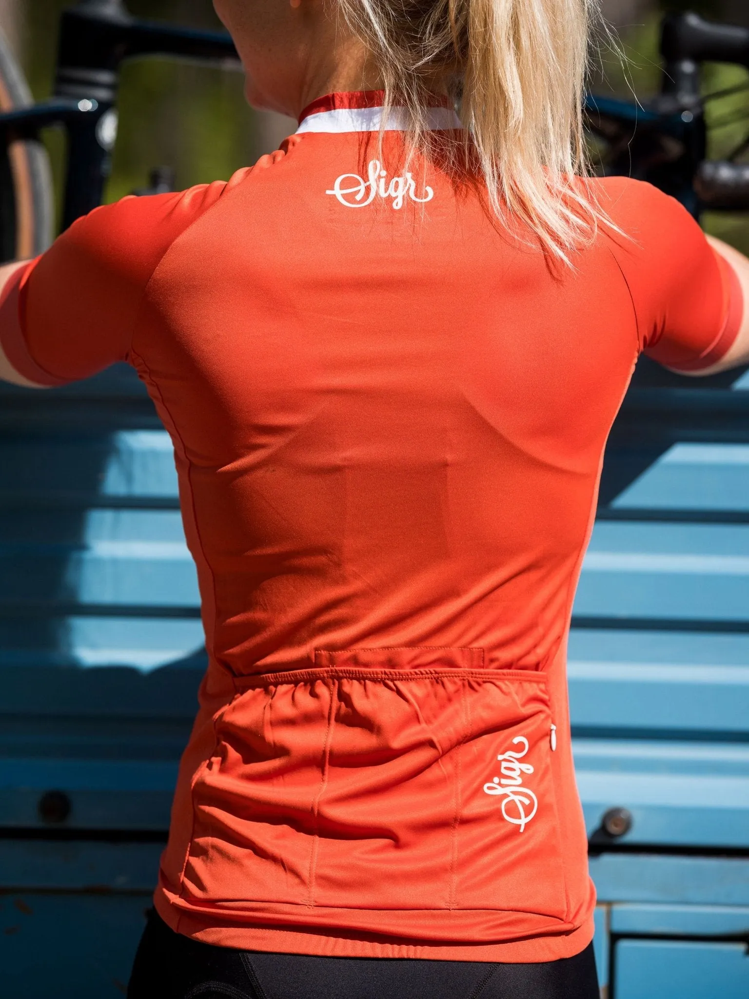 Havtorn Dawn Women's Orange Cycling Jersey