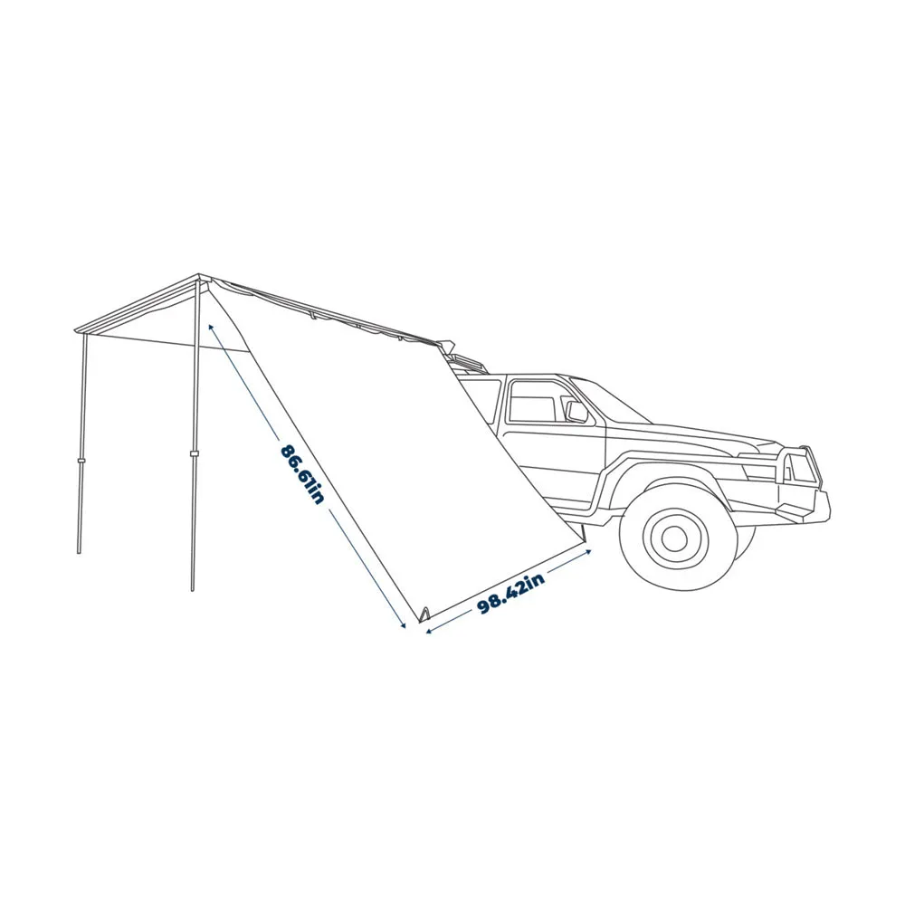 Kakadu - Blockout Awning Side Wall 98