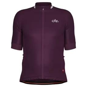 Lila Hortensia Men's Purple Cycling Jersey