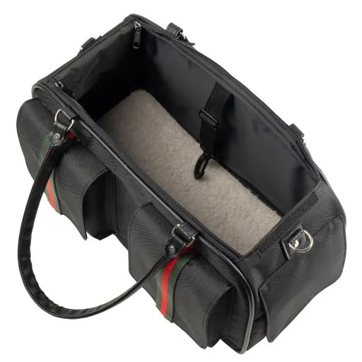 Marlee 2 Black with Stripe Carrier