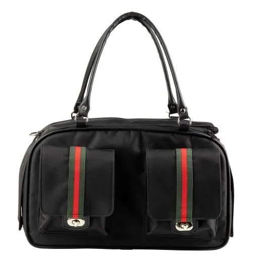 Marlee 2 Black with Stripe Carrier