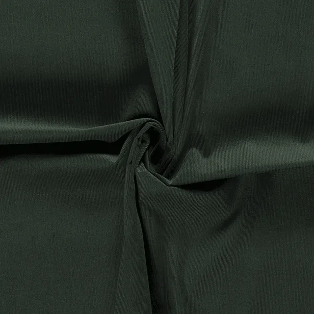 Needlecord Pocket Skirt - Bottle Green