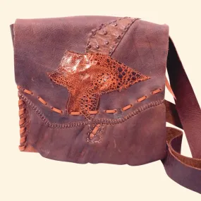 Oil Tan Flap Bag