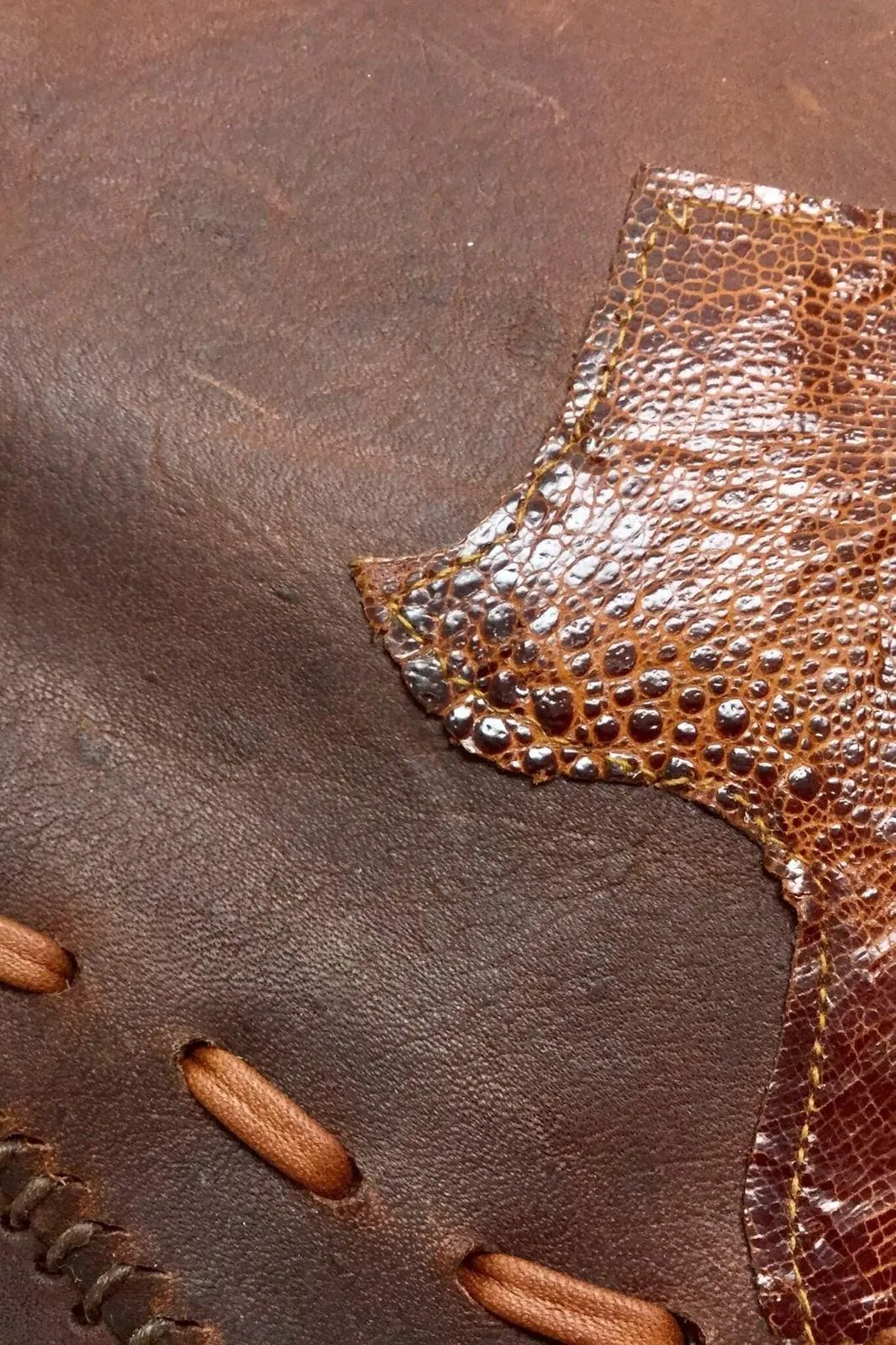 Oil Tan Flap Bag
