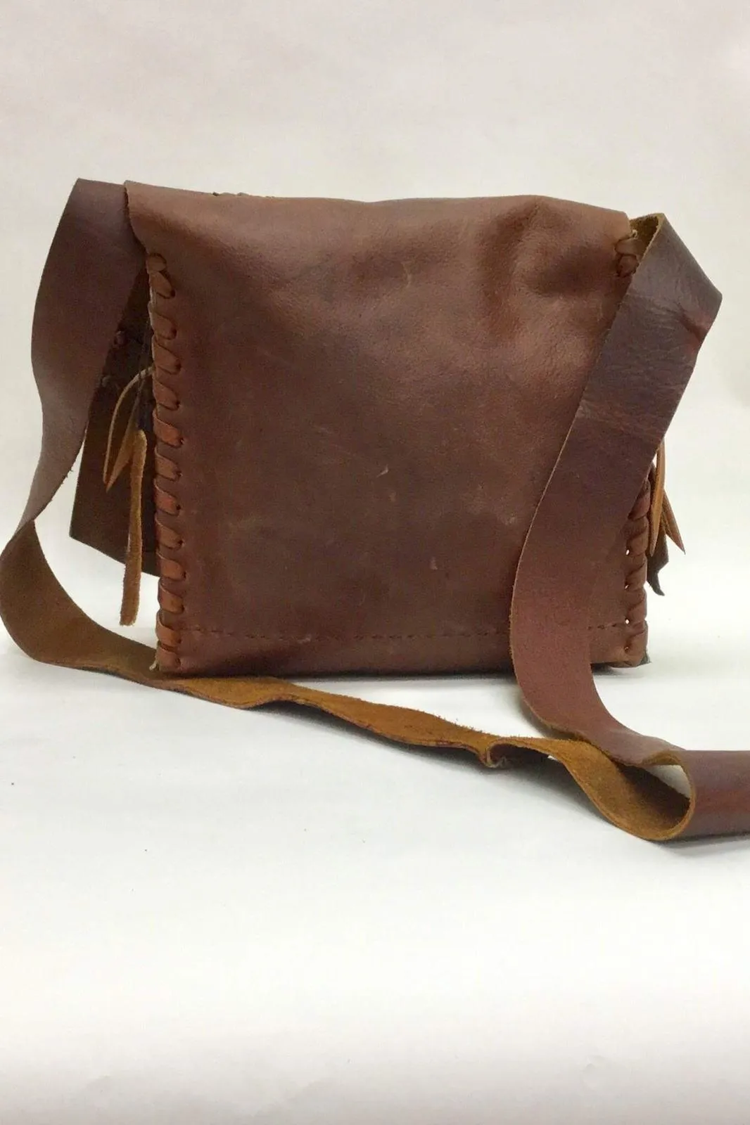 Oil Tan Flap Bag