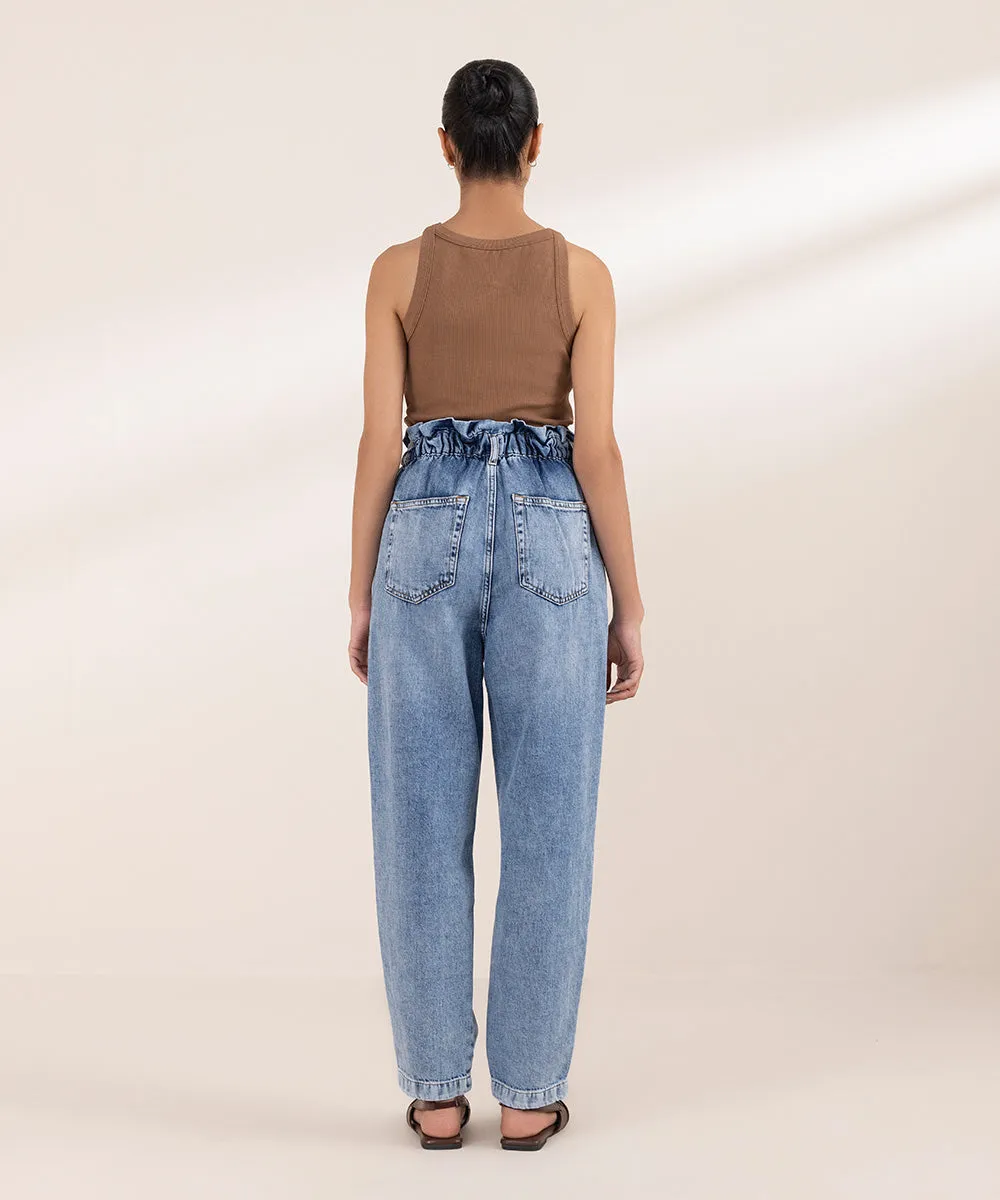 Paper-Bag Jeans