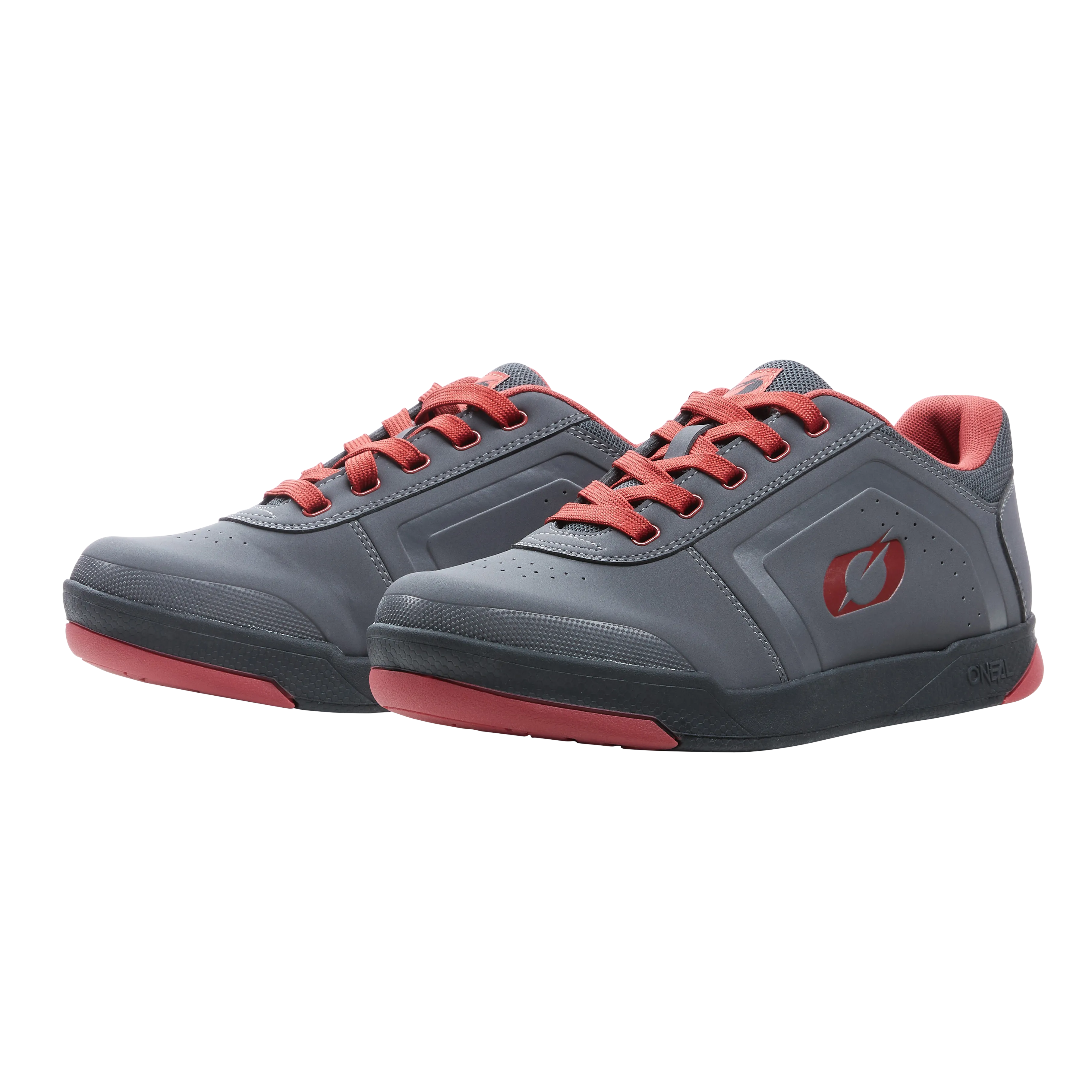 Pinned Flat Pedal Shoe Gray/Red
