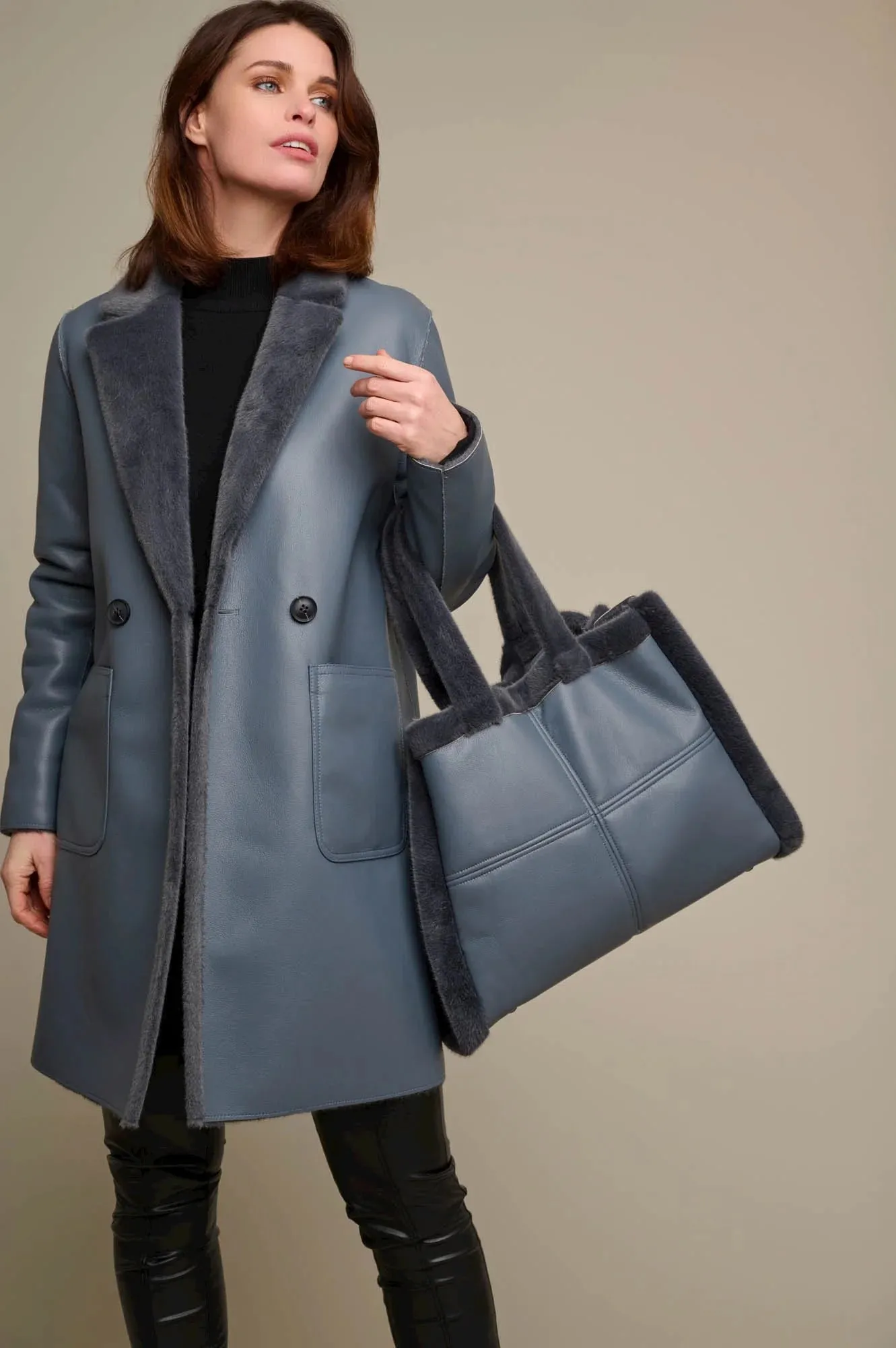 RINO & PELLE JASMIN BIG SHOPPER BAG NIGHT