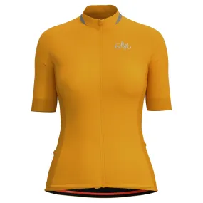 Solros Women's Yellow Cycling Jersey