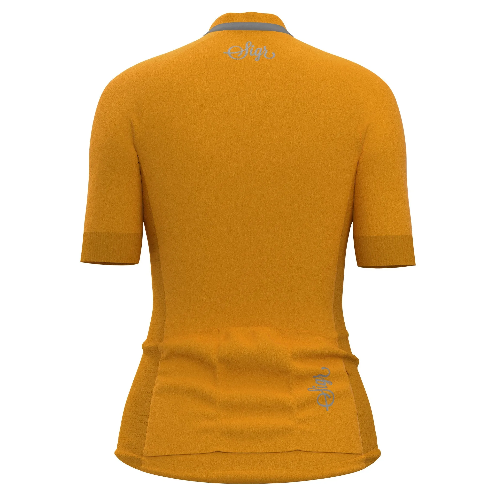 Solros Women's Yellow Cycling Jersey