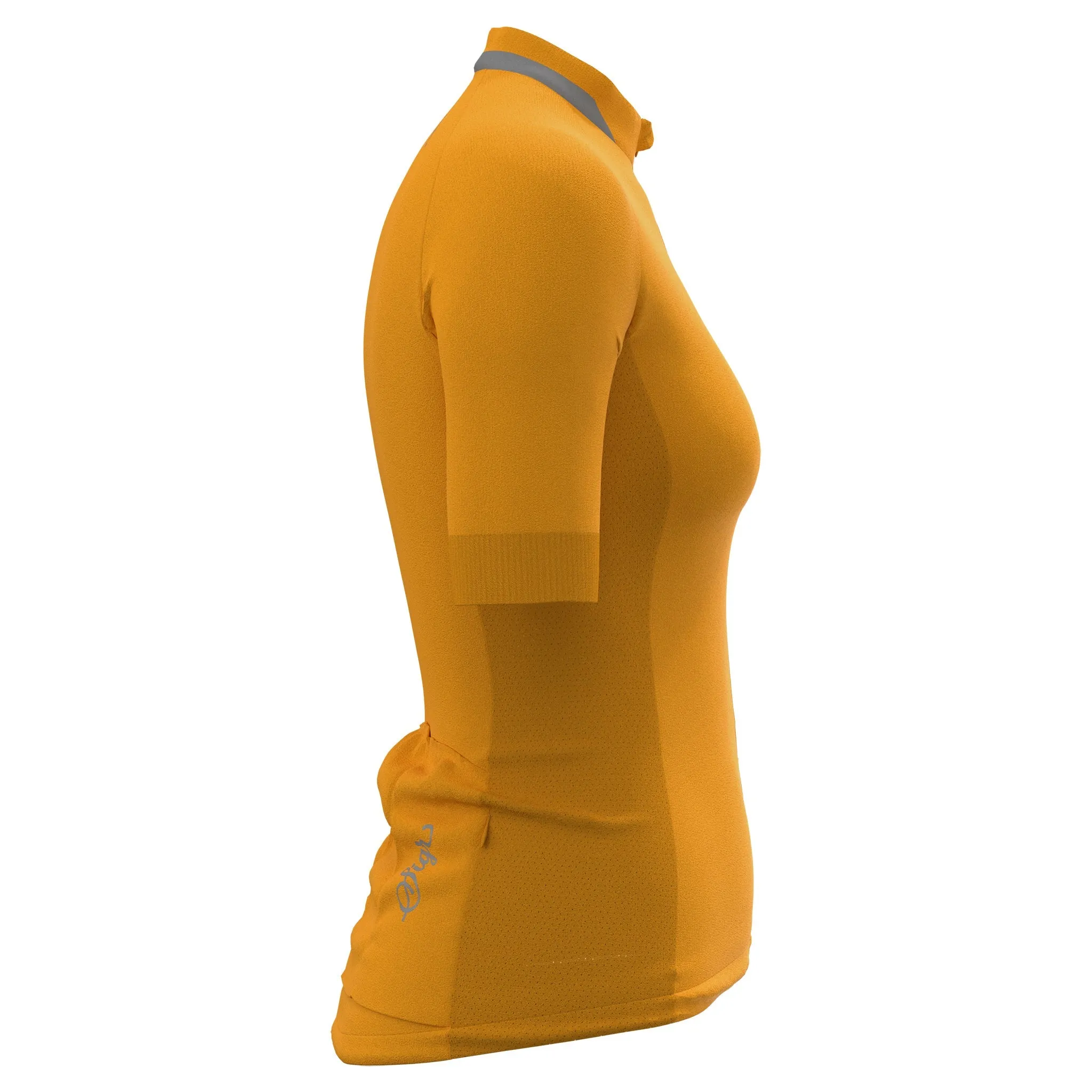 Solros Women's Yellow Cycling Jersey