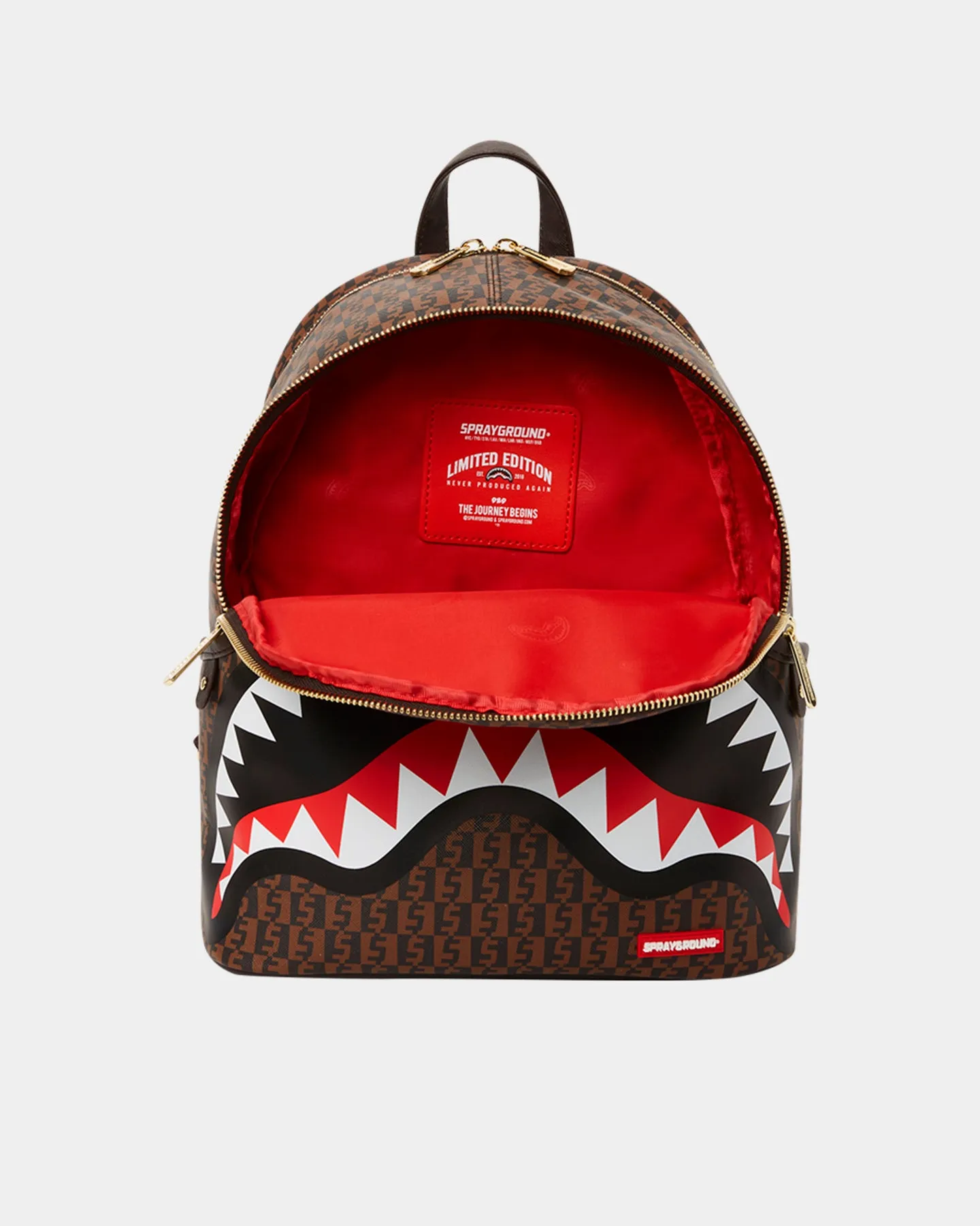 Sprayground Money Checkered Savage Backpack Check Savage