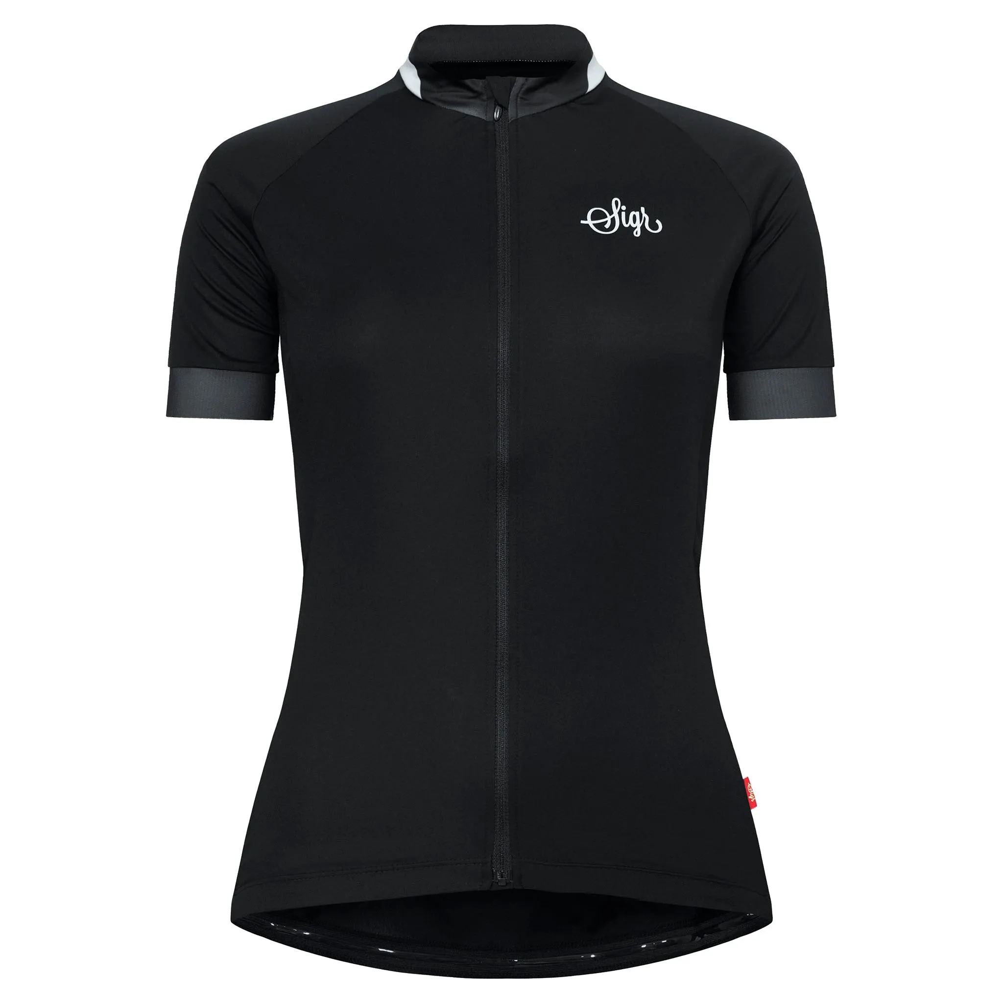 Svart Grus Women's Black Cycling Jersey