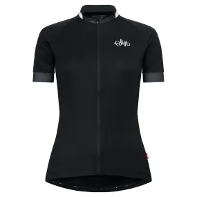 Svart Grus Women's Black Cycling Jersey