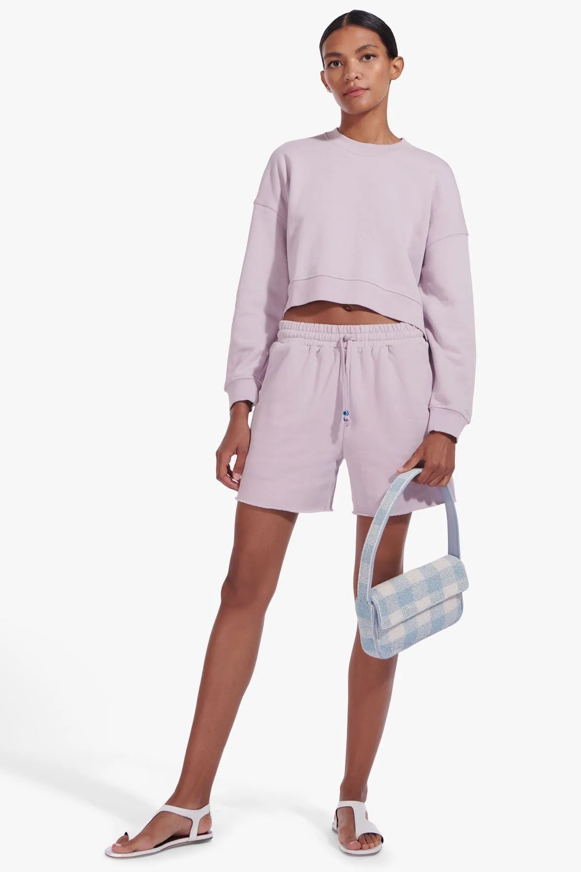 TOMMY BEADED BAG | ARCTIC BLUE WHITE
