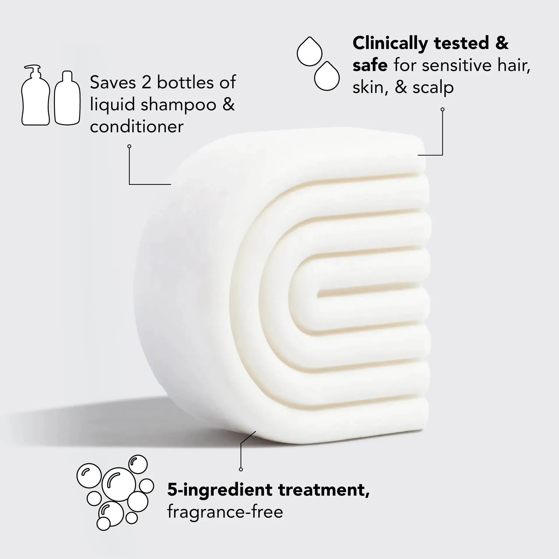 Ultra Sensitive Conditioner & Shave Bar Fragrance-Free