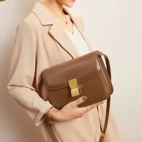 Uniwim Nash Boxy Leather Sling Bag